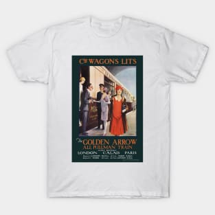 The Golden Arrow Vintage Poster 1925 T-Shirt